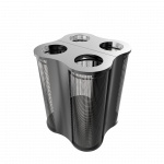 POLARIS PCM - Pulverimaalattu metalli moderni keräysastiat