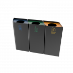 POLLUX PC - cubos de reciclaje en metal