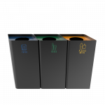 POLLUX PC - cubos de reciclaje en metal