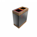 BREND PC - Elegantti jauhemaalattu metallikotelo, jossa on useita osastoja_10