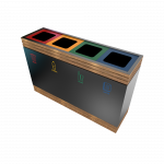 BREND PC - Elegantti jauhemaalattu metallikotelo, jossa on useita osastoja_7